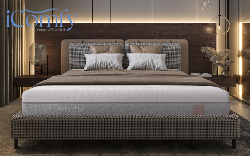 TOP 10 mẫu đệm sinh viên ngon - bổ - rẻ năm 2026 7 Hệ thống PU Foam cắt CNC hiện đại giúp phân bổ áp lực đồng đều