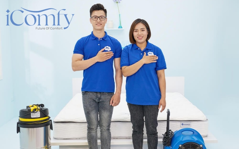 Vua Nệm là dịch vụ làm sạch nệm chuyên sâu, xử lý bụi bẩn, vi khuẩn