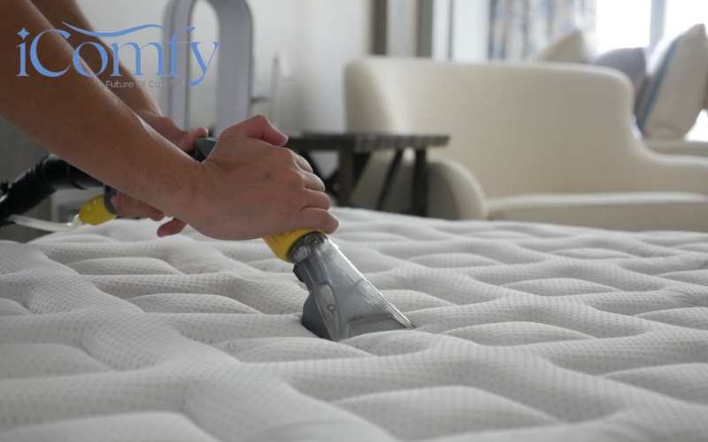 QD sẽ mang đến cho bạn 1 chiếc nệm sạch sẽ, loại bỏ hết mồ hôi, mảng bám, vi khuẩn