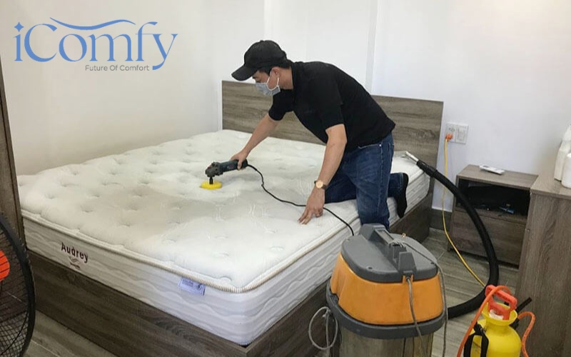 GFC CLEAN cung cấp dịch vụ giặt và vệ sinh nệm với quy trình hiện đại