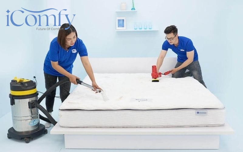 Vua Nệm – Chuyên cung cấp dịch vụ giặt nệm vệ sinh nệm tại nhà ở Hà Nội