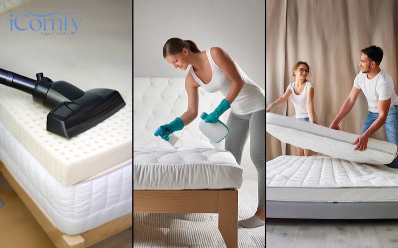 Vệ sinh nệm định kỳ khoảng 3 – 6 tháng/lần sẽ giúp giữ cho không gian ngủ luôn sạch sẽ