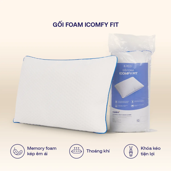 Gối foam iComfy Fit
