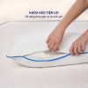 Gối foam iComfy Fit êm mát, thoáng khí 11 Khóa kéo tiện lợi