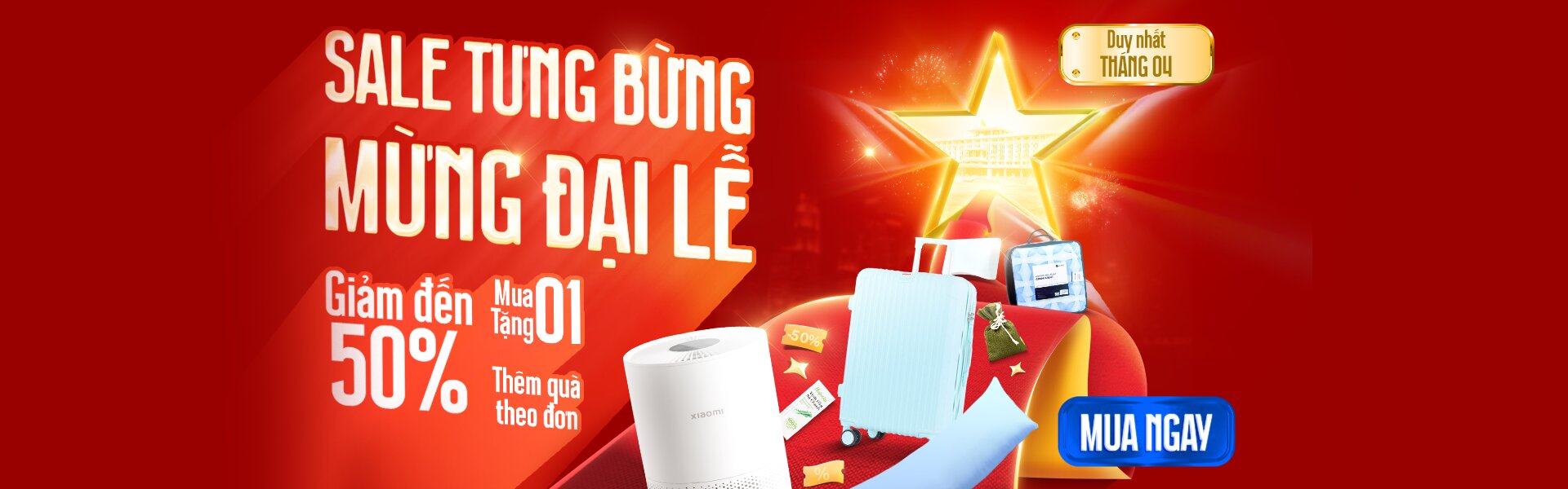 Sale Tưng Bừng – Mừng Đại Lễ