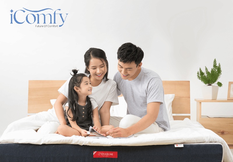 TOP 7 mẫu nệm 1m5x2m (150x200) đáng mua, kèm bảng giá 2026 5 Nệm foam Nhật Bản Oyasumi Original