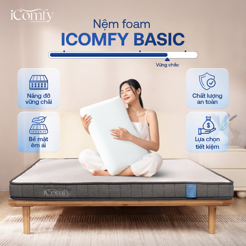 Cập nhất bảng giá nệm 1m9 đầy đủ, chi tiết năm 2026 2 Nệm kích thước 1m9