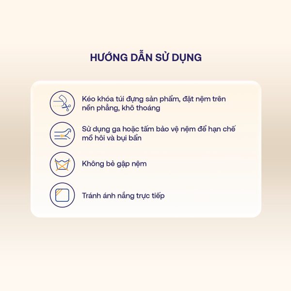 Nệm foam iComfy Basic 2.0