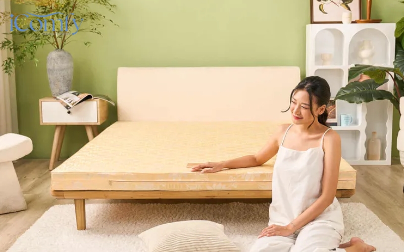 Nệm gấp gọn như một giải pháp thông minh giúp vừa đảm bảo giấc ngủ thoải mái
