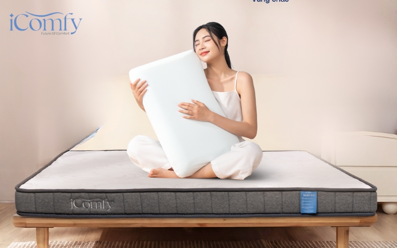 Nệm 1m4x2m được xem là lựa chọn linh hoạt vì vừa đủ rộng để ngủ thoải mái nhưng vẫn tiết kiệm diện tích