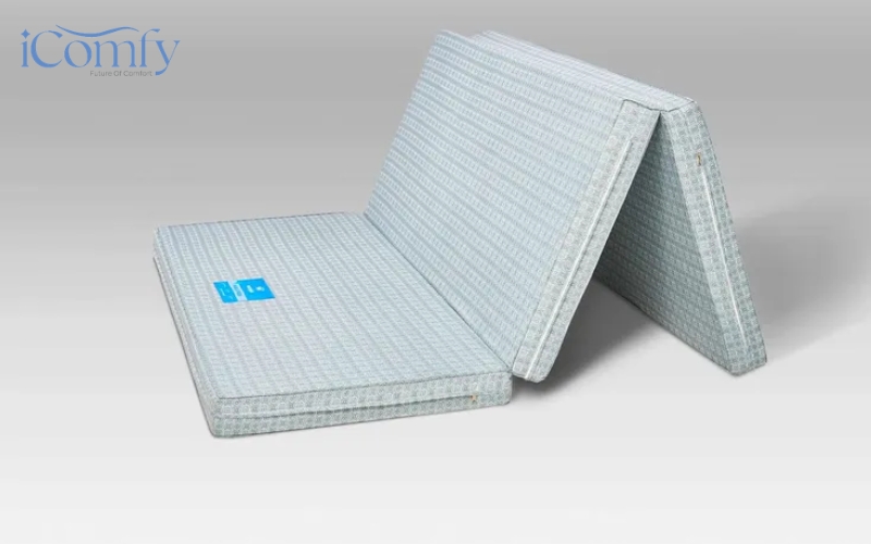 Kiểu gấp của nệm cũng là yếu tố quan trọng ảnh hưởng đến sự tiện lợi khi sử dụng và cất giữ