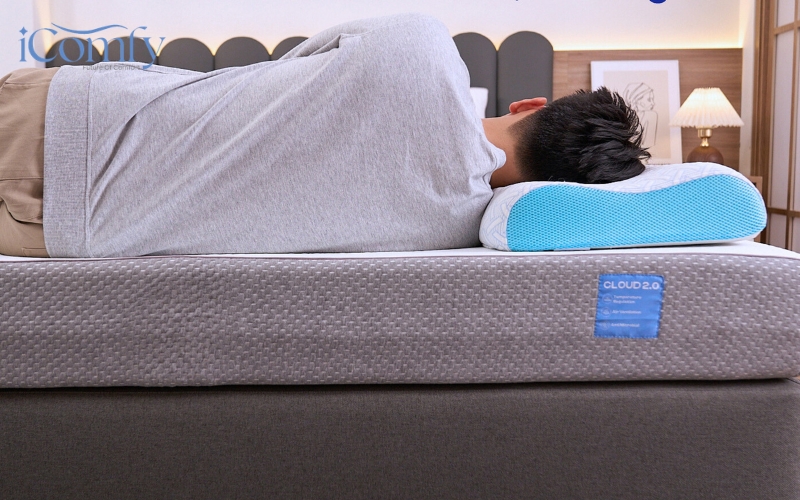 Nệm gấp 1m2x1m8 được xem là chuẩn giường đơn, phù hợp với nhiều đối tượng