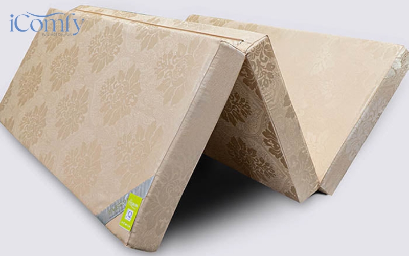 Nệm gấp 1m2x1m8 phù hợp với nhiều đối tượng và không gian sống