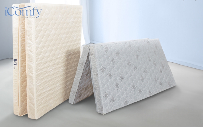 Nệm gấp 2 phù hợp với nhiều đối tượng
