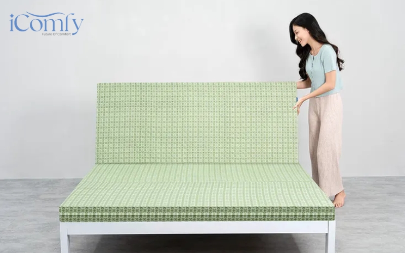 Thiết kế gấp 3 thông minh giúp bạn dễ dàng gấp gọn