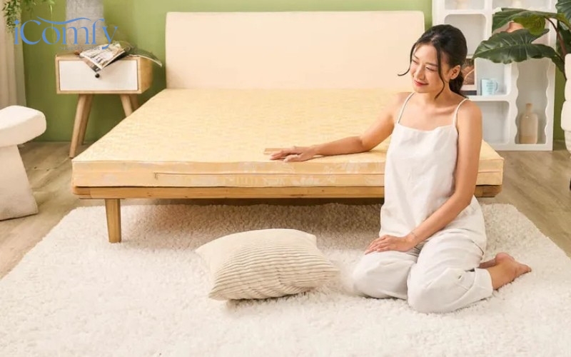 Nệm gấp 2m x 2m2 ngày càng được nhiều người lựa chọn nhờ sự tiện lợi và linh hoạt