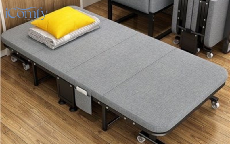 Nệm gấp 4 được thiết kế để tối ưu tối đa sự linh hoạt trong không gian sống