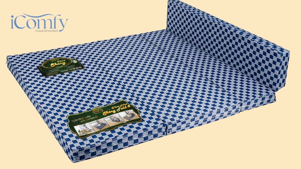 Nệm gấp 4: TOP 7 mẫu nệm chất lượng, nâng đỡ chắc chắn