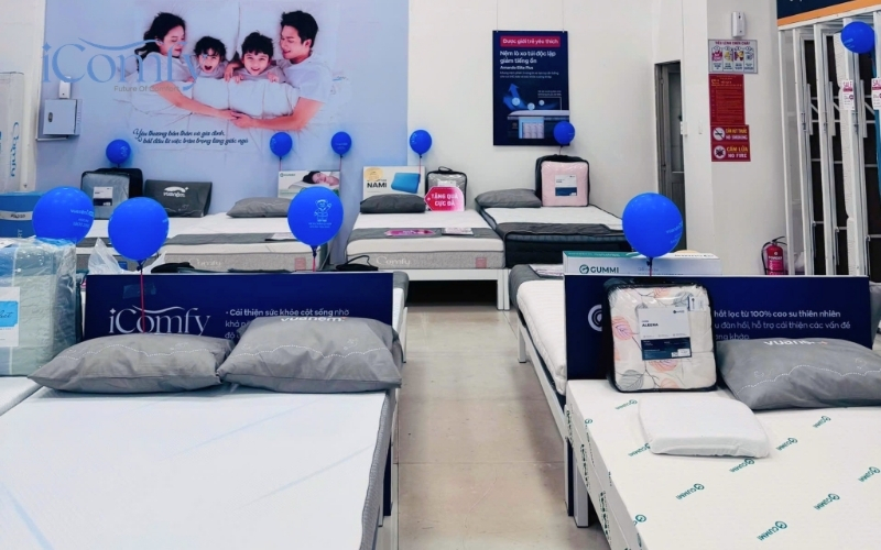 TOP 7 địa chỉ bán nệm gấp tiện lợi, chính hãng tại Bình Thạnh 2 Mua online tại website iComfy
