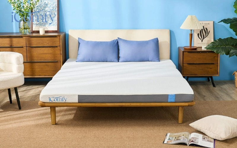 Gợi ý 6 mẫu nệm gấp sinh viên giá rẻ, tiện lợi 2026 4 Nệm foam iComfy Fold 3.0