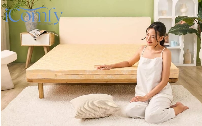 Nệm mỏng gấp gọn phù hợp với nhiều đối tượng