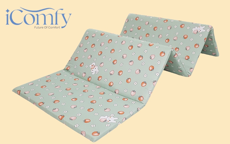 Nệm văn phòng làm từ mút xốp phù hợp với người thích bề mặt êm, không quá cứng