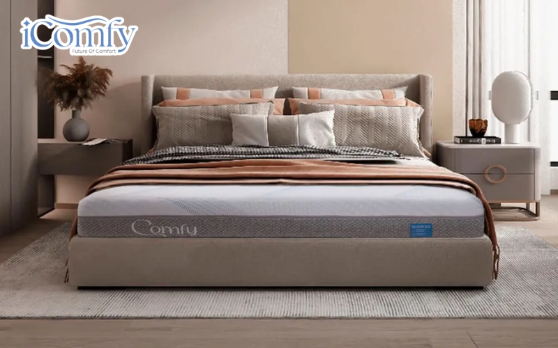 Đau lưng nên nằm nệm cứng hay mềm thì tốt nhất? 4 Sản phẩm được thiết kế với cấu trúc thông thoáng, phù hợp với khí hậu nóng ẩm Việt Nam