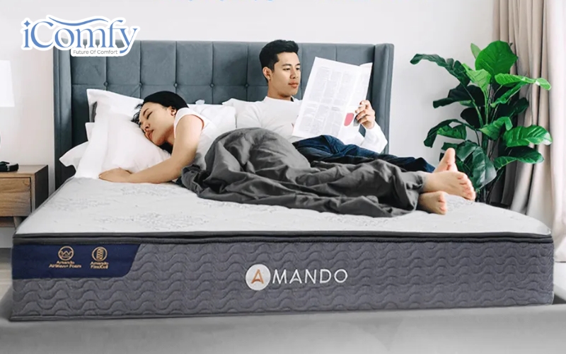 Đau lưng nên nằm nệm cứng hay mềm thì tốt nhất? 9 Amando Elite Original