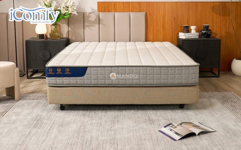 Trong những không gian hạn chế, việc lựa chọn đúng kích thước đệm sẽ giúp căn phòng trở nên gọn gàng