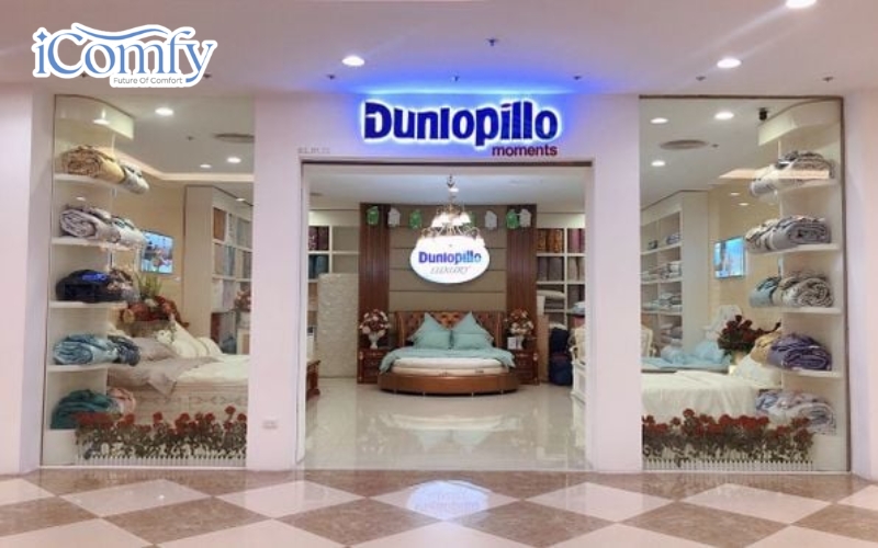 Dunlopillo là thương hiệu nệm cao cấp chuẩn châu Âu
