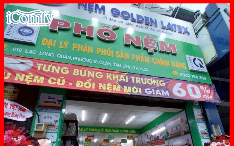 TOP 10 cửa hàng chăn ga gối nệm Đồng Tháp chính hãng, giá tốt 6 Phố Nệm
