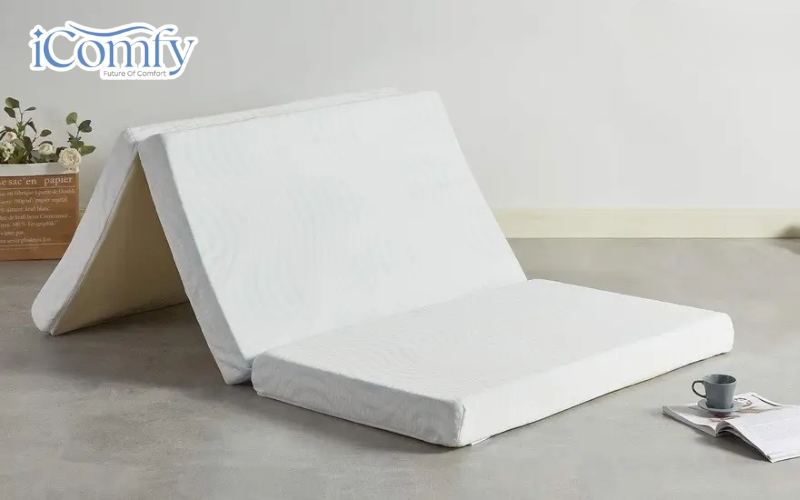 Nệm Romantic có kết cấu chắc chắn, bề mặt phẳng, không gây lún võng