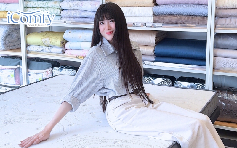 Top 10 cửa hàng chăn ga gối nệm Bến Tre uy tín, chất lượng 7 Cần chọn đúng độ cứng/mềm phù hợp cơ thể, tránh đau lưng hoặc khó ngủ