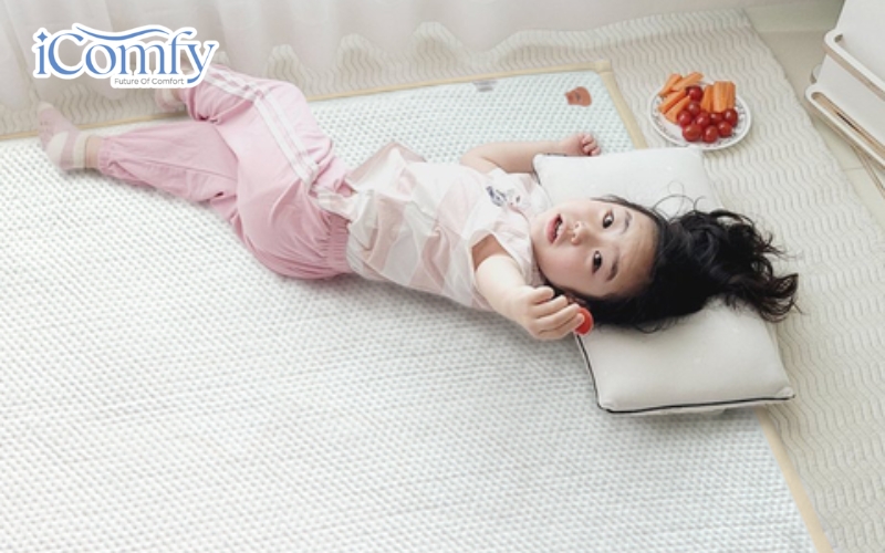 Để chọn được một chiếc nệm điều hòa cho bé an toàn cần chú ý các tiêu chuẩn quan trọng