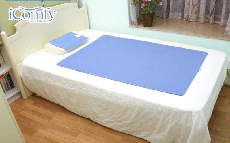 Nệm điều hòa cho bé là loại nệm hoặc chiếu được thiết kế chuyên dụng nhằm hỗ trợ tản nhiệt
