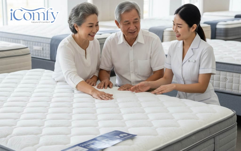 TOP 12 đệm điều hòa cho người già nâng đỡ tốt, chất lượng 5 Chọn đúng đệm điều hòa cho người già giúp ngủ ngon hơn và hạn chế tối đa các vấn đề về xương khớp