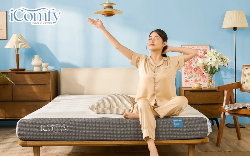 TOP 12 đệm điều hòa cho người già nâng đỡ tốt, chất lượng 6 iComfy Coolax Plus