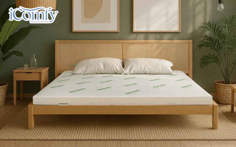 Cách chọn nệm em bé an toàn & TOP 10+ mẫu nệm tốt 10 Gummi Classic được làm từ 100% cao su thiên nhiên