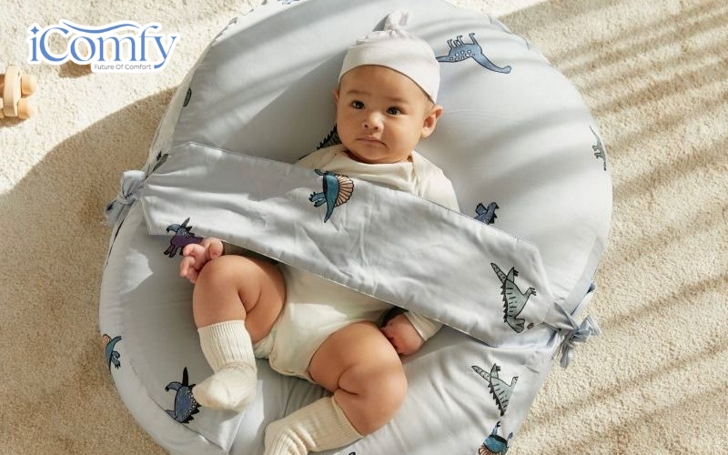 Cách chọn nệm em bé an toàn & TOP 10+ mẫu nệm tốt 6 Nệm chống trào ngược hạn chế tình trạng nôn trớ, ọc sữa và hỗ trợ hệ tiêu hóa hoạt động ổn định hơn