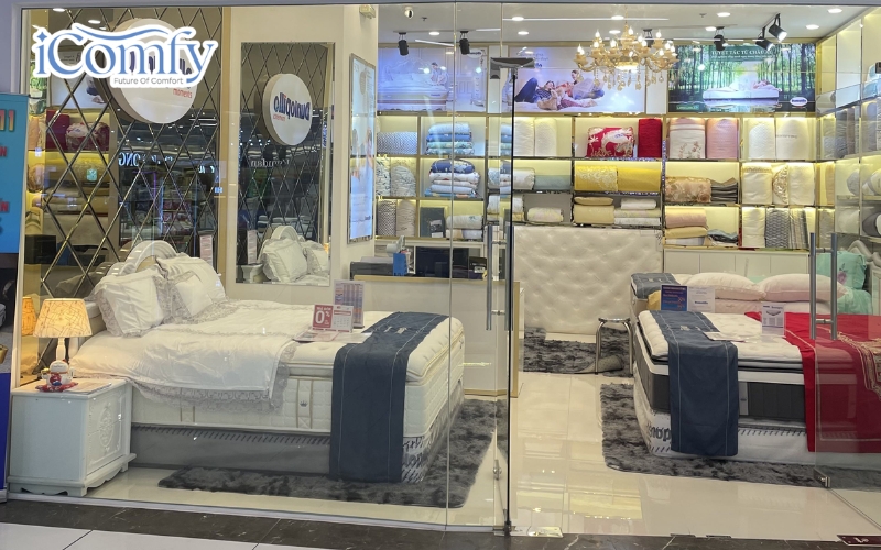 TOP 10+ cửa hàng nệm Hà Nội uy tín, giá tốt, chính hãng 4 Nếu bạn đang tìm kiếm nệm cao cấp chuẩn châu Âu, Dunlopillo là cái tên đáng cân nhắc