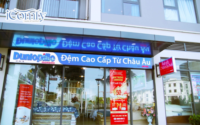 TOP 12 cửa hàng chăn ga gối đệm Tiền Giang chính hãng, giá tốt 4 Dunlopillo