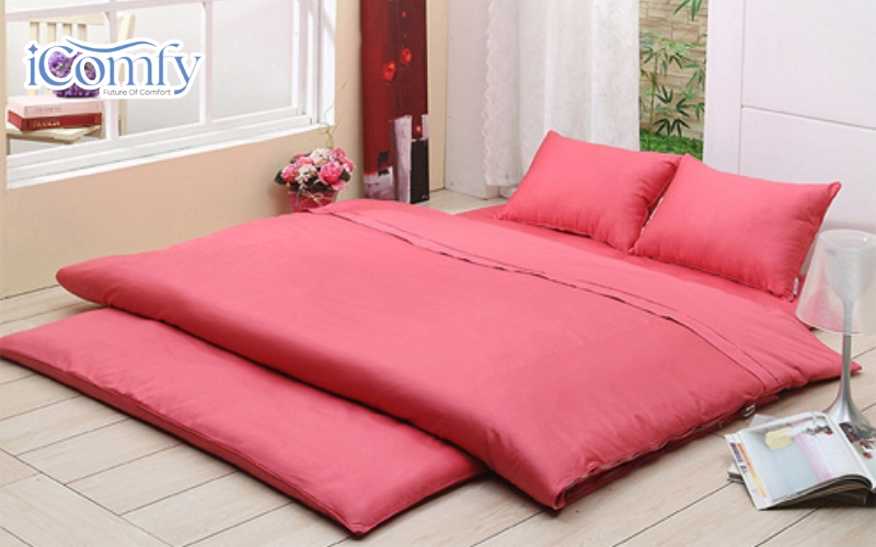 Nệm trải sàn: Ưu, nhược điểm và cách chọn nệm phù hợp 4 Nệm trải sàn giúp tiết kiệm chi phí, dễ mang theo và không chiếm nhiều diện tích trong không gian sống nhỏ