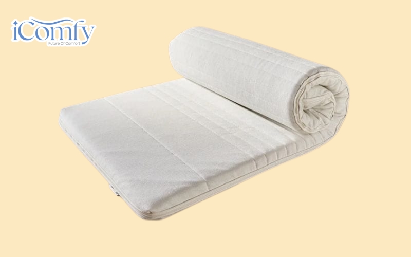 Nệm trải sàn kiểu Hàn Quốc - Xu hướng tiêu dùng thông minh 2 Nệm trải sàn kiểu Hàn Quốc là loại nệm mỏng, dễ gấp gọn, được thiết kế để trải trực tiếp xuống mặt sàn