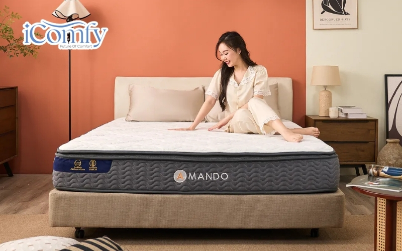 Tổng hợp các loại nệm phổ biến hiện nay và so sánh chi tiết 3 Nệm lò xo