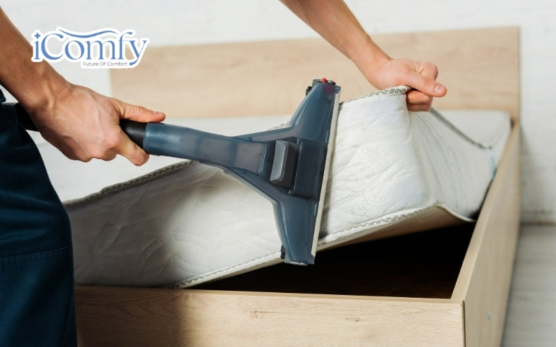 Bỏ túi 7 cách làm sạch nệm hiệu quả, sạch như mới 3 Sử dụng máy hút bụi chuyên dụng