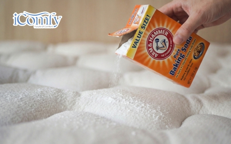 Bỏ túi 7 cách làm sạch nệm hiệu quả, sạch như mới 4 Cách làm sạch đệm bằng baking soda