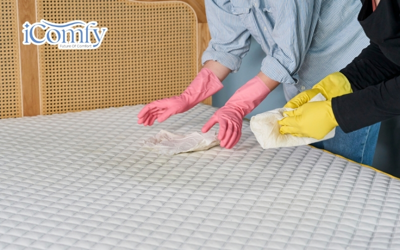 Bỏ túi 7 cách làm sạch nệm hiệu quả, sạch như mới 5 Dùng hỗn hợp Oxy già và nước rửa chén