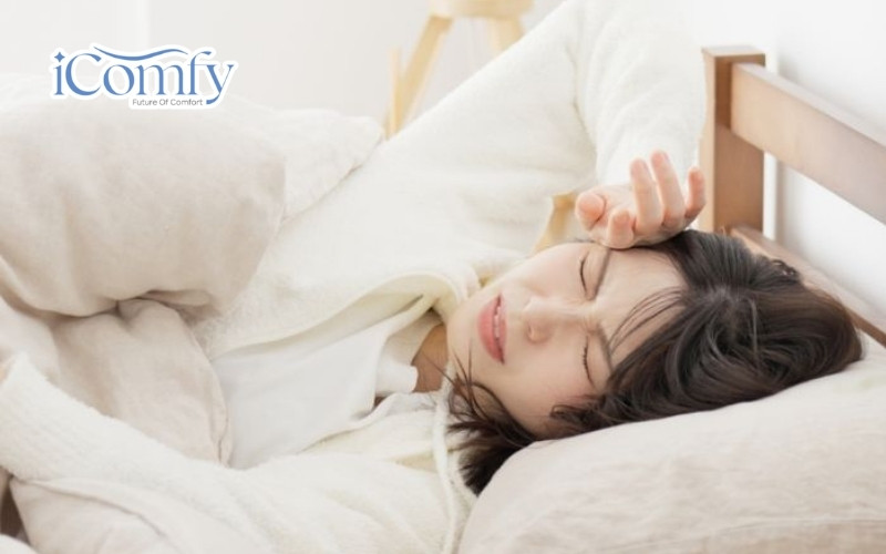 Thiếu khoảng trống lưu thông không khí phía dưới lưng