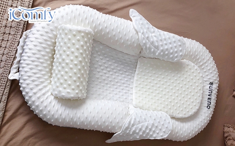 TOP 5 dòng nệm chống trào ngược an toàn & Bí quyết chọn mua 3 Nhờ thiết kế nâng đỡ đúng tư thế, sản phẩm hỗ trợ cả hệ tiêu hóa lẫn hô hấp, giúp bé ngủ ngon