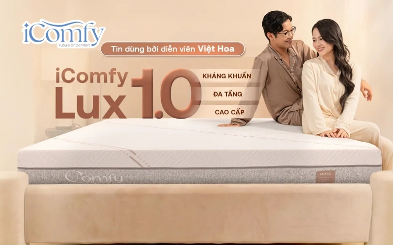 Nệm foam iComfy Lux 1.0